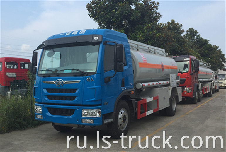 fuel tanker truck